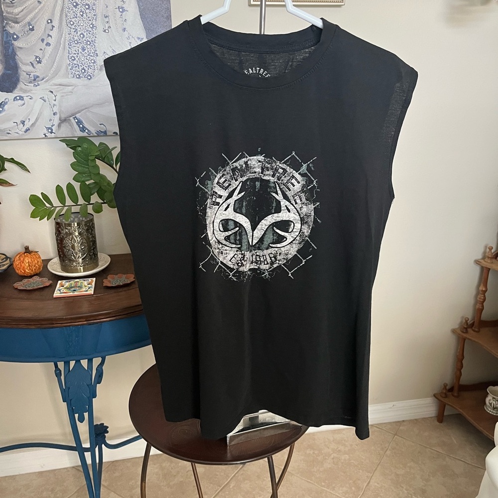 Vintage RealTree By Antler Creek Men’s Tank Top L